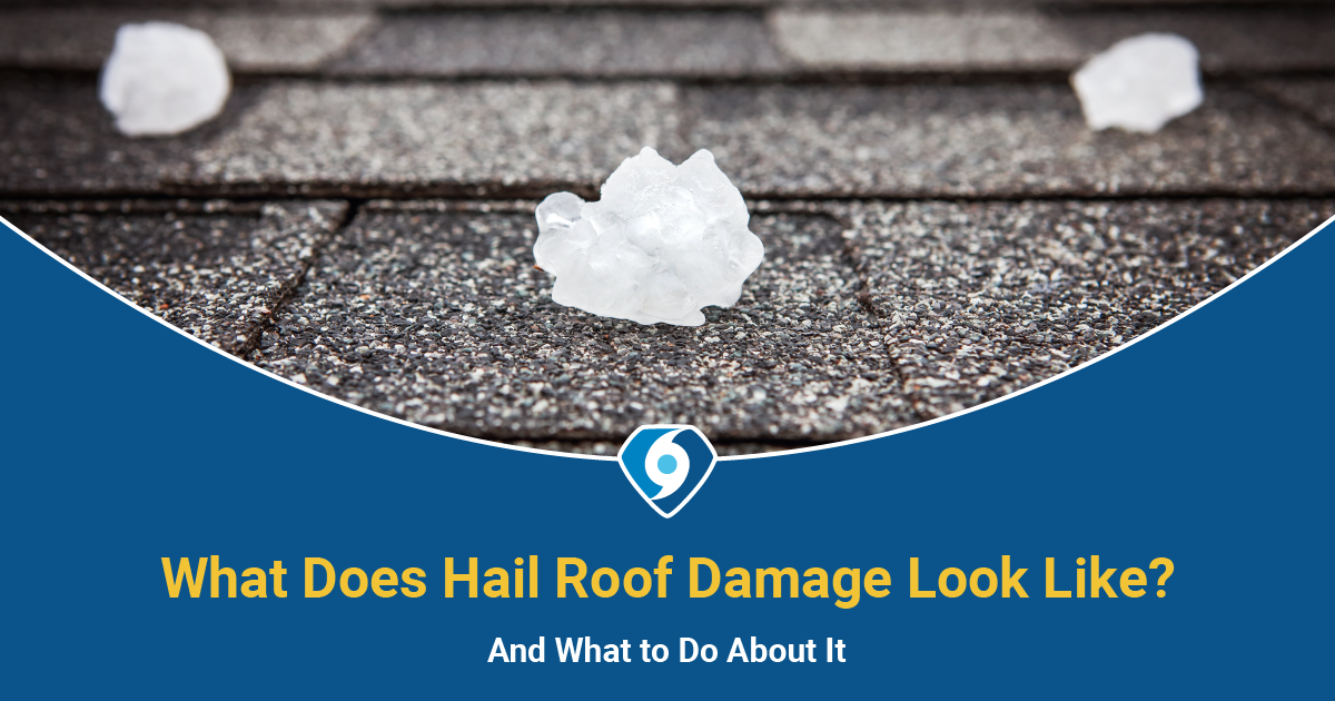 What Does Hail Roof Damage Look Like Header