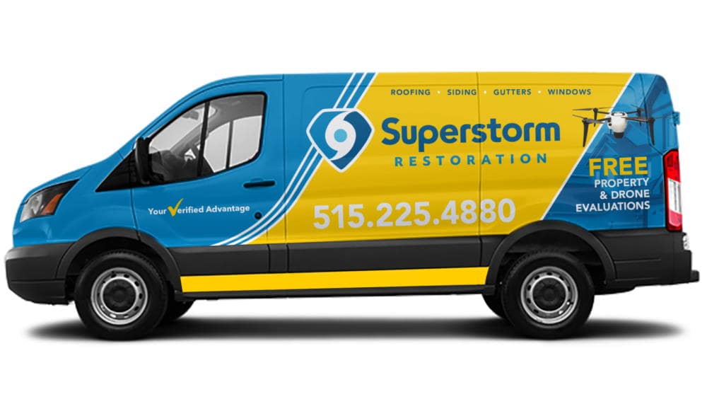 Superstorm Restoration Van