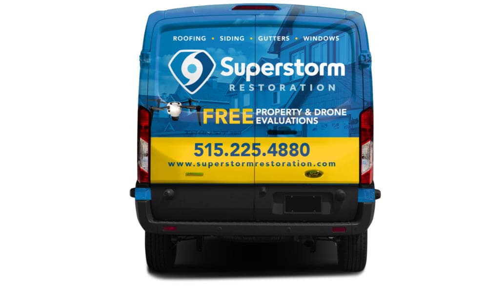 Superstorm Restoration Van