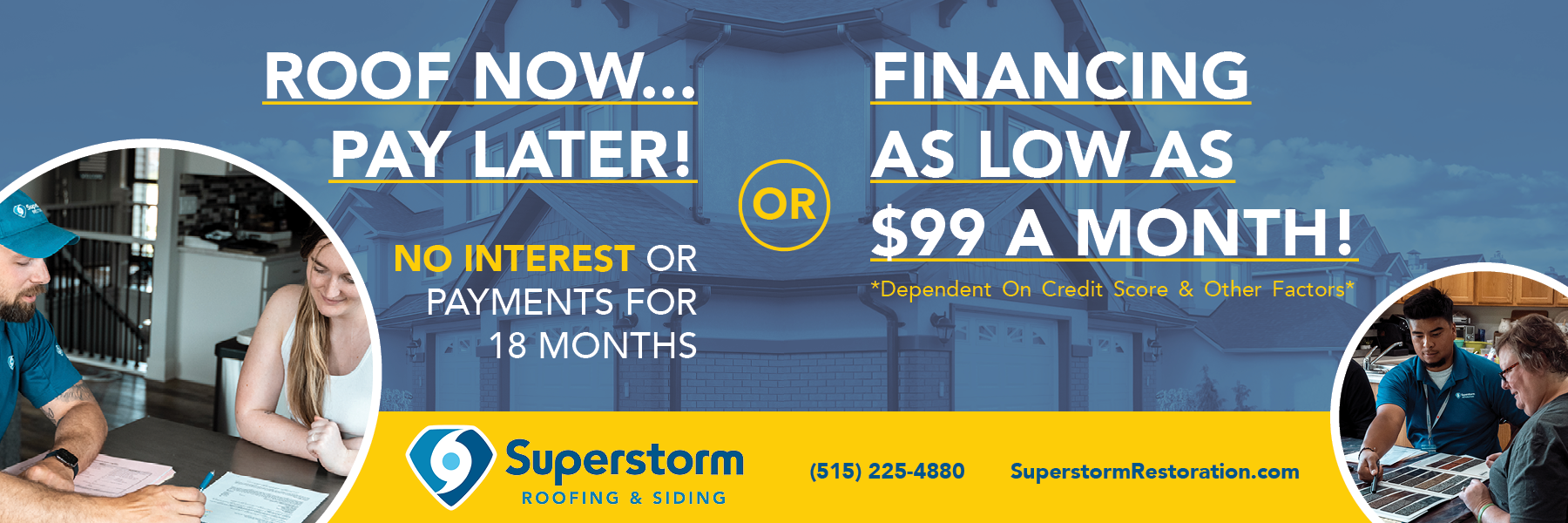 Superstorm Roof Financing Options