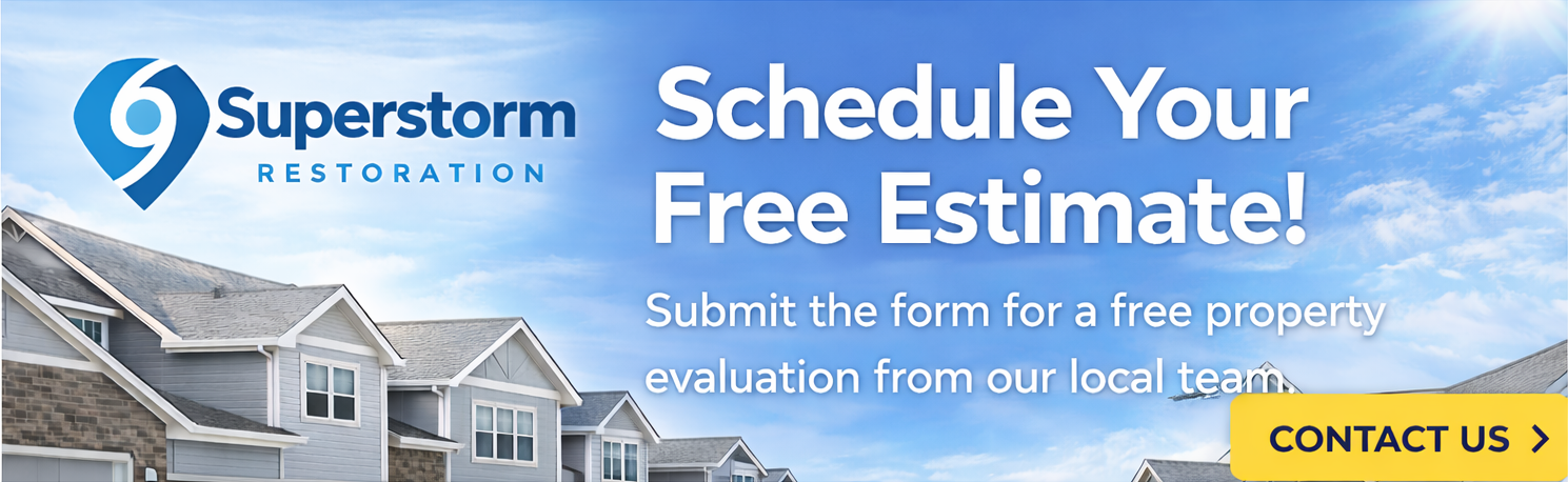 contact-us-superstorm-banner - Superstorm Roofing & Siding Contact Superstorm Restoration banner.