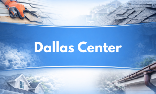 Dallas Center Roofing Services from Superstorm Restoration.