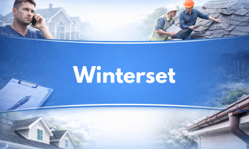 Winterset Roofing Services from Superstorm Restoration.