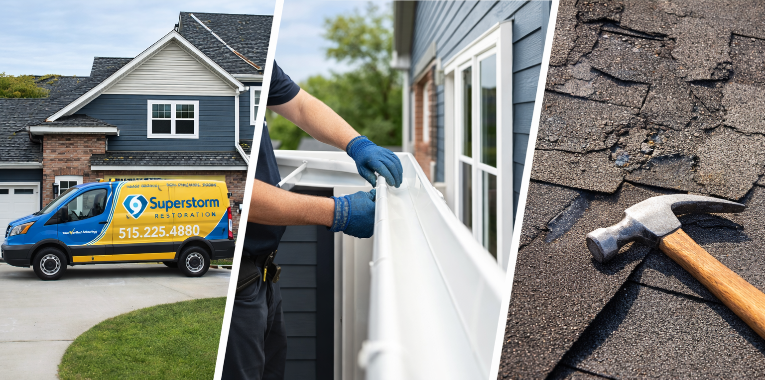 Roofing, siding & exterior services in Des Moines