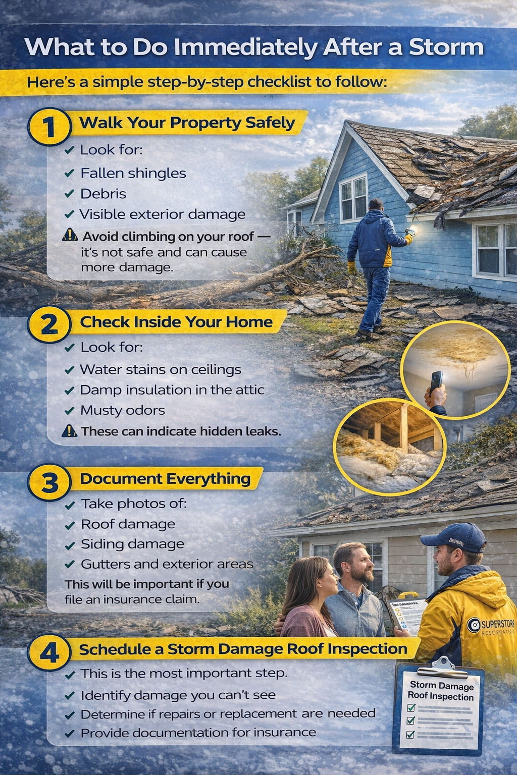 What to Do After a Wind or Hail Storm in Iowa cover.