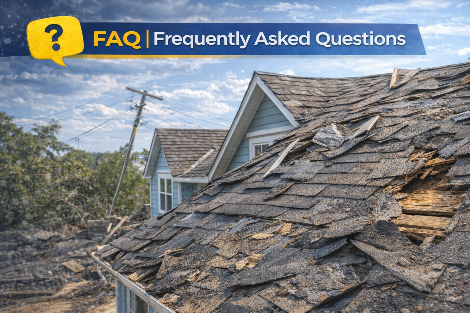 What to Do After a Wind or Hail Storm in Iowa FAQ