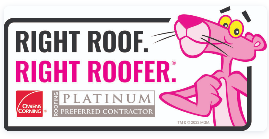 Iowa roofing contractor - Owens Corning Platinum Advisory Board