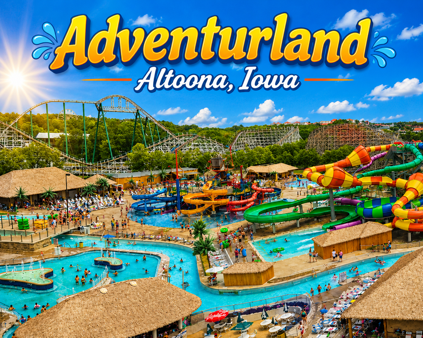 Adventureland entertainment corridor in Altoona Iowa