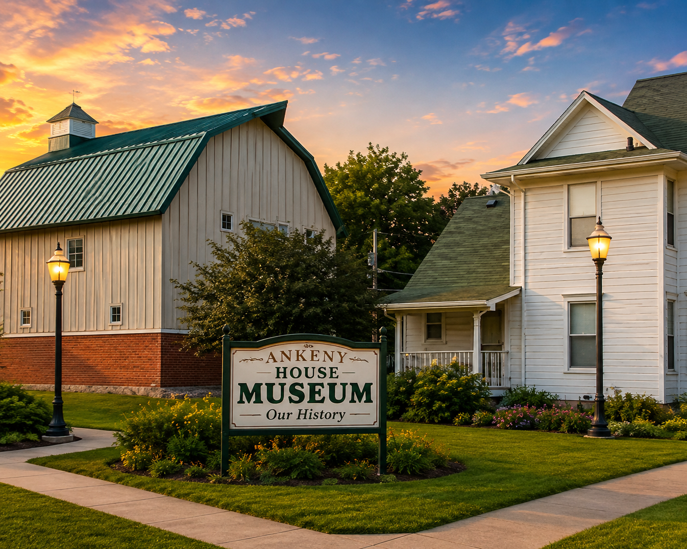 Ankeny Area Historical Society museum in Ankeny Iowa