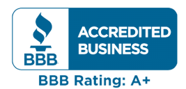 BBB A+ Rating Accredited Business