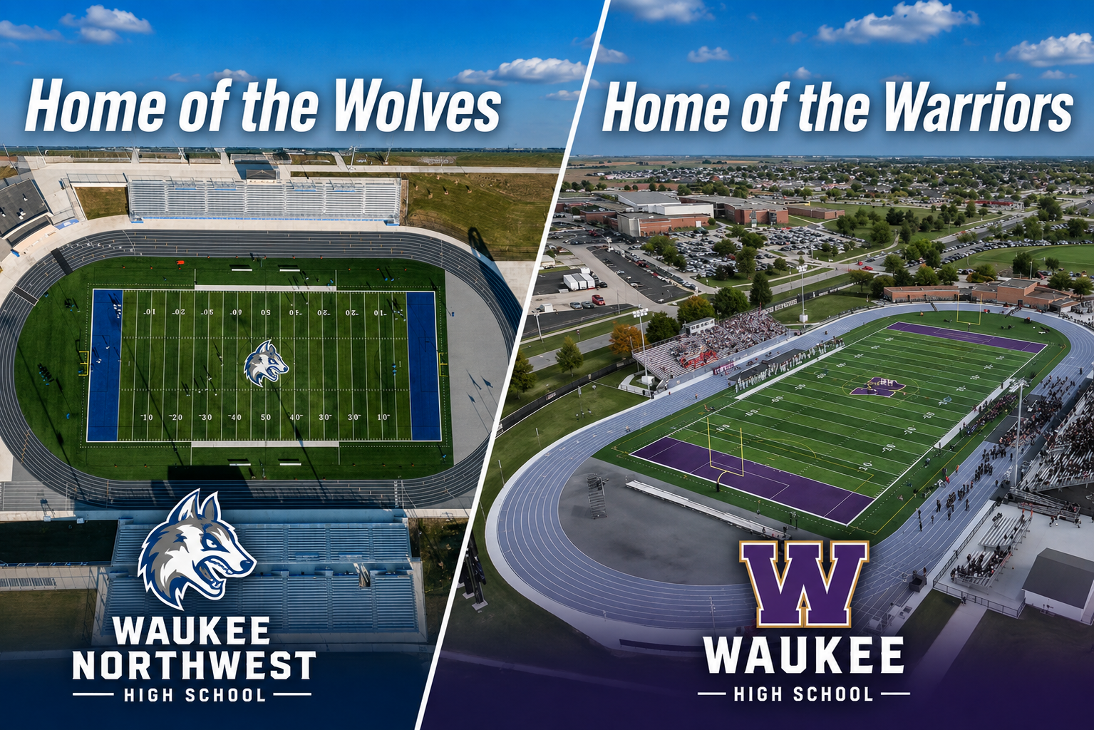 Waukee High School serving the Waukee community in Dallas County Iowa